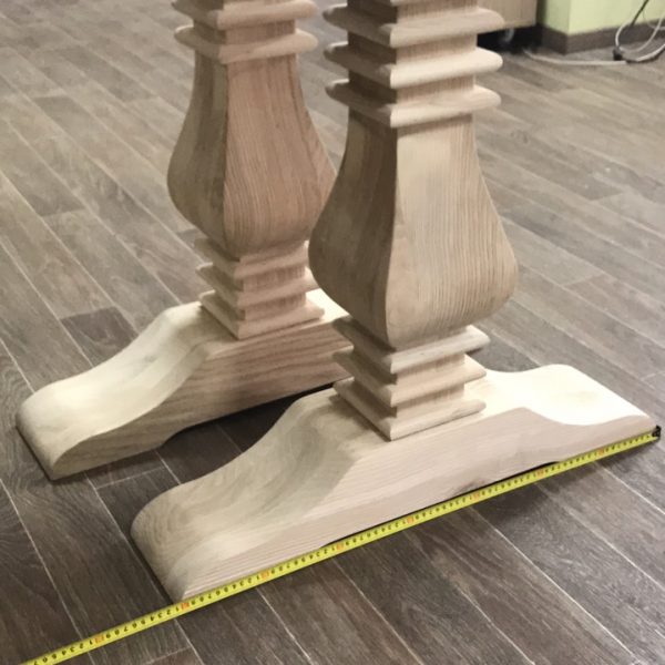 Beställ ben för massiv ek bord